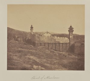 Grobowiec Abrahama. autorstwa Reverend George Wilson Bridges