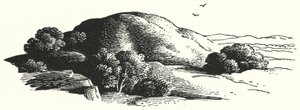 Hans Christian Andersen: Góra elfów (lito) autorstwa Rex (after) Whistler