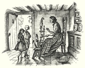 Hans Christian Andersen: Len (lito) autorstwa Rex (after) Whistler