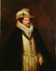 Jakub I z Anglii i VI ze Szkocji (1566-1625), wg Jana de Critz II (ok.1600-s.1657) (olej na płótnie) autorstwa Rhoda Sullivan