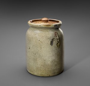 Słoik, ok. 1920-1935 (kamionka glazurowana solą) autorstwa Rhonesboro Pottery Company (attr.to)