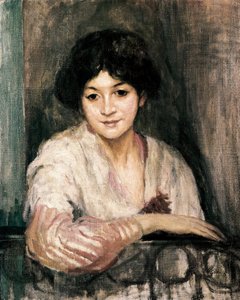 Postać. Obraz Ricard Canals i Llambi (1876-1931), olej na płótnie, impresjonizm