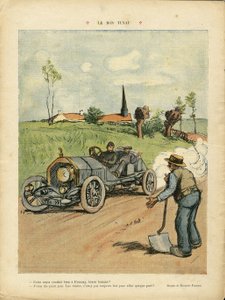 Ilustracja Ricardo Floresa (1878-1918) w Le Rire autorstwa Ricardo Flores