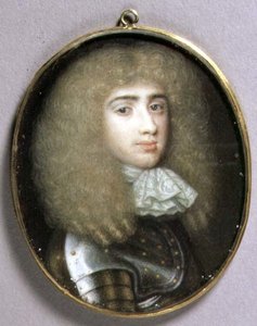 Miniatura portretowa Roberta Portera, ok. 1660 (akwarela na welinie)