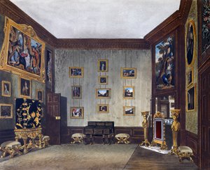 Pokój do pisania króla, Grawer Richard Reeve (ur. 1780), wg projektu Richarda Cattermole