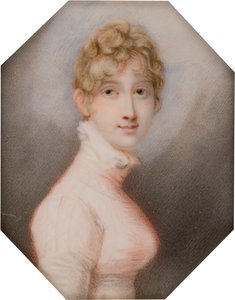 Portret Henrietty Anny Marii Charlette Bridgeman Simpson, później pani Charles Pelham, hrabiny Yarborough (zm. 1813), ok. 1762-1813 (olej na płótnie) autorstwa Richard (after) Cosway