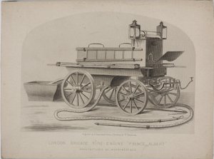 Wóz strażacki London Brigade „Prince Albert”, ok. 1880 r