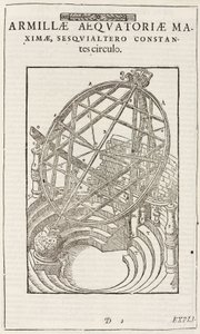 Koła równikowe Tycho Brahe, po 1580 autorstwa John Pardon