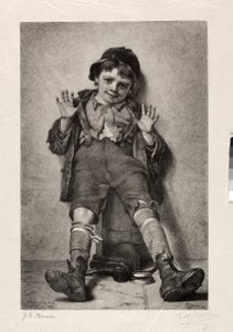 Jestem doskonale szczęśliwy, 1886. autorstwa Richard Alexander Muller