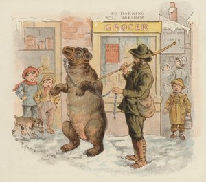 Występujący niedźwiedź (kolor lito) autorstwa Richard Andre