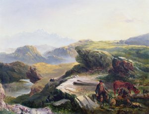 Drwale (olej na płótnie) autorstwa Richard Ansdell
