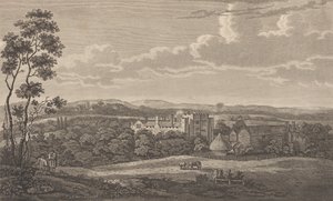 Zamek Hever w hrabstwie Kent, z Edwarda Hasteda, The History and Topographical..., 1777-90.
