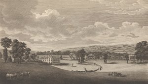 Preston Hall w Aylesford, w hrabstwie Kent, z Edwarda Hasteda, The History and..., 1777-90.