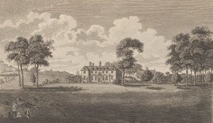 Miejsce Yotesa w hrabstwie Kent, z książki Edwarda Hasteda The History and To..., 1790.
