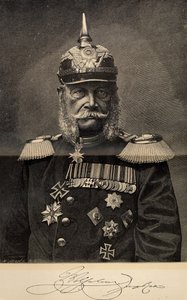 Wilhelm I 1797-1888, król Prus i cesarz Niemiec, w wieku 90 lat, 1887. autorstwa Richard Bong