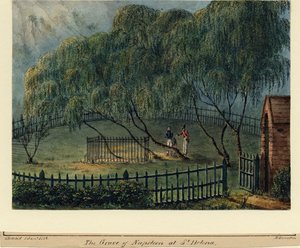 Miejsce Pochówku Napoleona na Św. 1826 autorstwa Richard Brunton Lieutenant Colonel