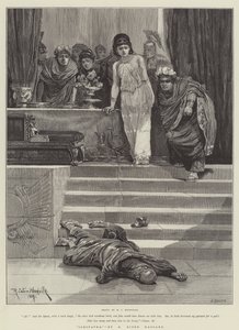 „Kleopatra”, autor: H Rider Haggard (rycina) autorstwa Richard Caton II (after) Woodville