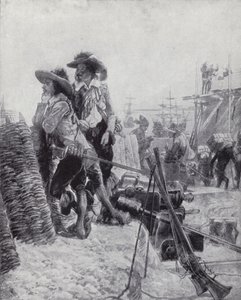 Założenie fortu St George, Madras, przez Francis Day of the East India Company