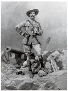 Generał dywizji Robert Baden Powell 1857-1941, 1900.