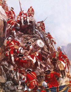 Wspinanie się na wyżyny Abrahama autorstwa Richard Caton Woodville