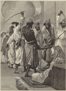 Poranna „rozrywka” w Kasbah