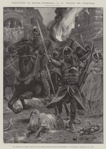 Koronacje władców angielskich, Wilhelm Zdobywca autorstwa Richard Caton Woodville junior