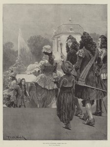 Jego Królewska Wysokość bierze Powietrze autorstwa Richard Caton Woodville junior
