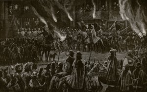 The Marching Watch, ilustracja z „Hutchinson