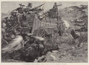 Wojna Matabili w Afryce Południowej, Atak na Laager of Wagons