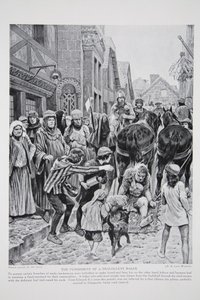 Kara na oszusta piekarza, ilustracja z „Hutchinson