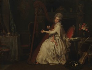 Marianne Dorothy Harland 1759-1785, później pani William Dalrymple. autorstwa Richard Cosway