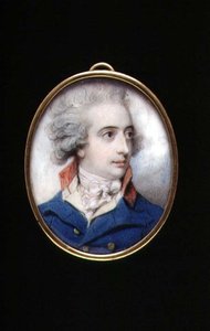 PD.195-1961 Miniatura portretowa generała majora Williama, Wicehrabia Fielding, ok. 1790 (kość słoniowa) autorstwa Richard Cosway