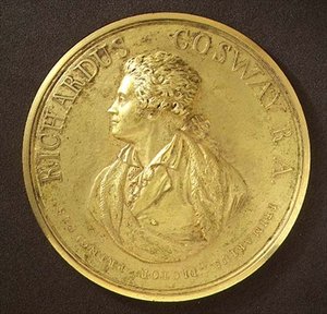 Medal za portret artysty (brąz) autorstwa Richard Cosway