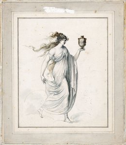 Portret Lady Emmy Hamilton autorstwa Richard Cosway