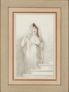 Portret Madame Recamier 1777-1849. autorstwa Richard Cosway