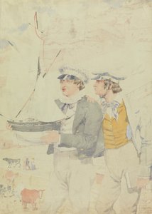 Nieletni członkowie Yacht Clubu autorstwa Richard Dadd