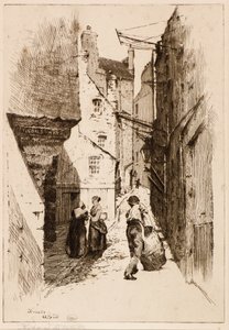 Wynd Tindala (akwaforta) autorstwa Richard Davidson Winter