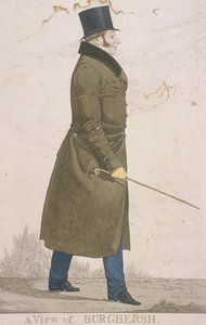 „Widok Burghersha”, 1822 r. autorstwa Richard Dighton