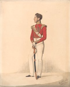 Lord Henry Charles Capel Somerset, 5 Lekka Piechota - Cheltenham autorstwa Richard Dighton