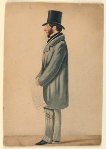 Portret nieznanego mężczyzny autorstwa Richard Dighton
