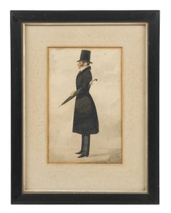 Portret Henryka Lygona autorstwa Richard Dighton