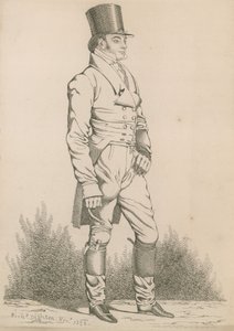 Niezidentyfikowany dżentelmen autorstwa Richard Dighton