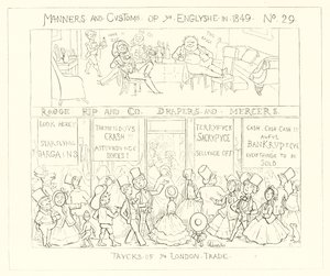1849, Sztuczki londyńskiego handlu autorstwa Richard Doyle