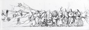 Francuscy goście Wielkiej Wystawy, 1851 autorstwa Richard Doyle