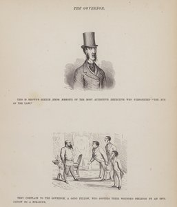 Strona z amerykańskiej trasy panów Browna, Jonesa i Robinsona (grawerunek) autorstwa Richard Doyle