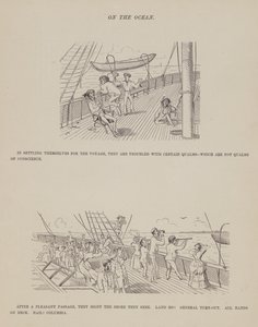 Strona z amerykańskiej trasy panów Browna, Jonesa i Robinsona (grawerunek) autorstwa Richard Doyle