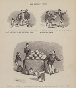 Strona z The American Tour of Messrs Brown, Jones and Robinson (rycina) autorstwa Richard Doyle