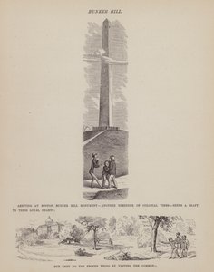 Strona z amerykańskiej trasy panów Browna, Jonesa i Robinsona (grawerunek) autorstwa Richard Doyle