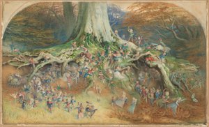 Zaczarowane drzewo autorstwa Richard Doyle