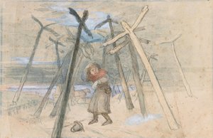 Zakłopotany podróżny autorstwa Richard Doyle